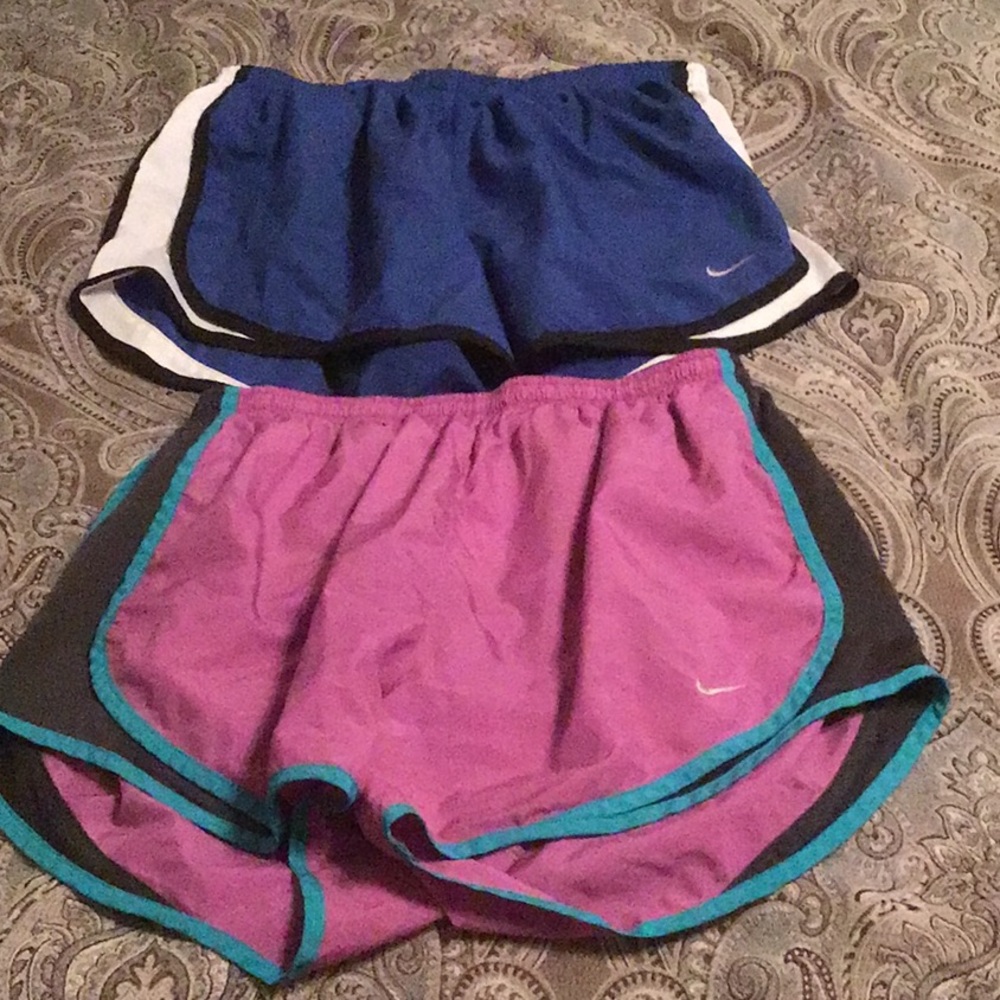 Dry Fit Nike shorts pink,blue SOLD